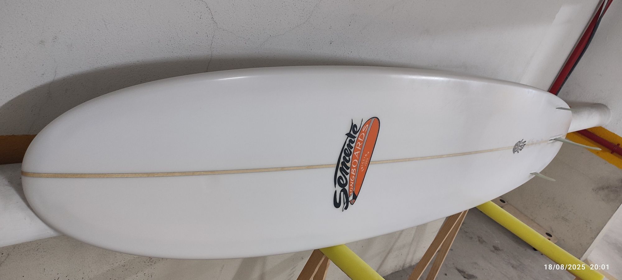 Prancha de surf longboard Semente 9'2, como nova