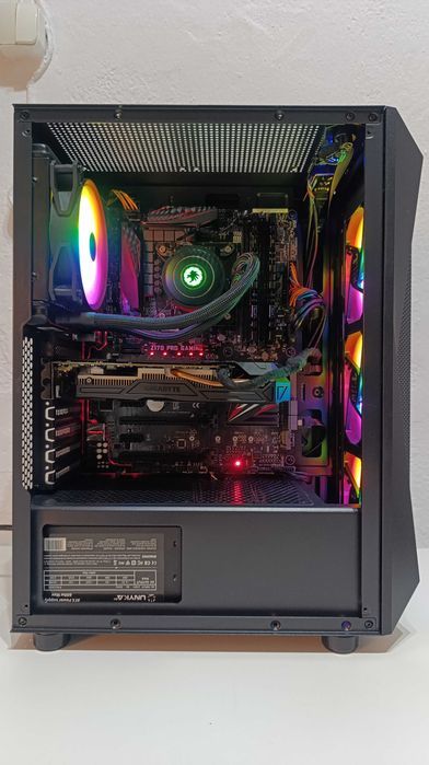 PC Gaming RGB i7 6700k, gráfica 6gb,16gb ram,SSD+Hdd