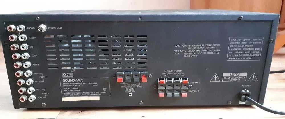 Wzmacniacz Soundwave A-600R (uszkodzony)