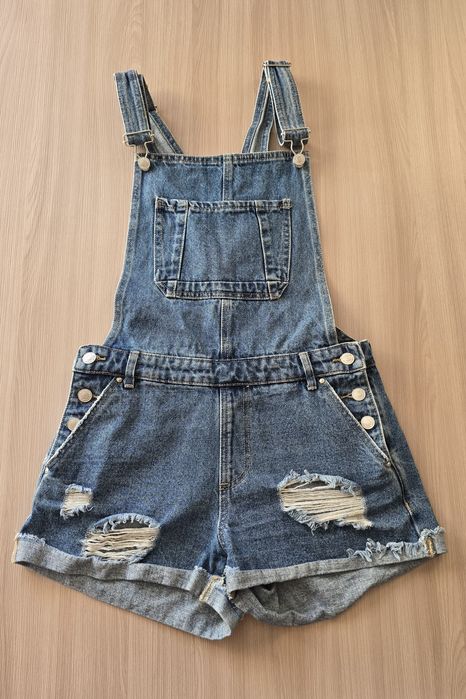 Sinsay ogrodniczki jeansowe damskie/dziewczęce 36