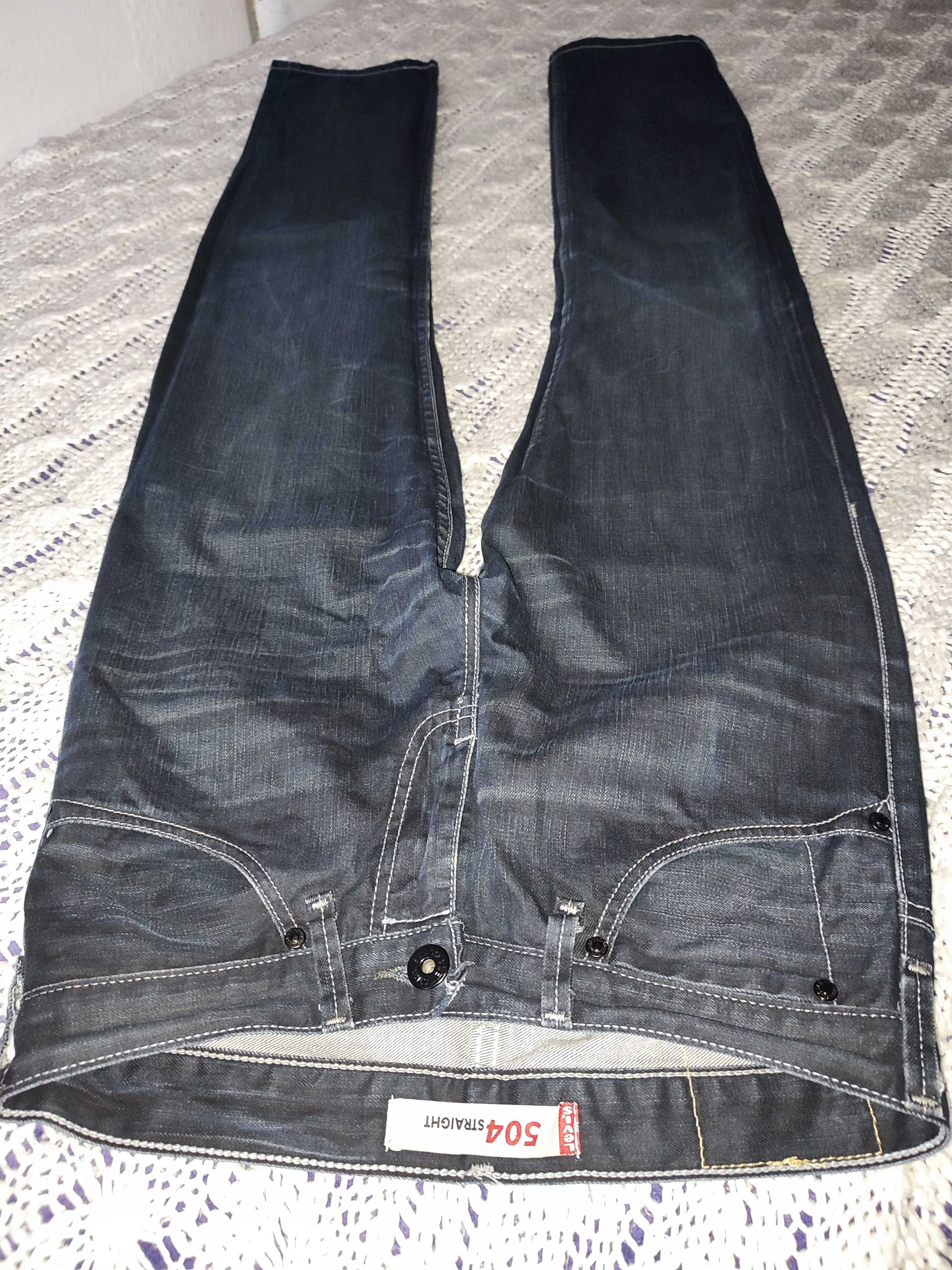 Jeansy Levis 504 straight 31/32