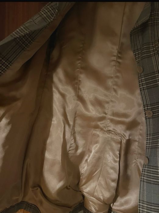 Gabardine Gant com estampado de xadrex super tendência