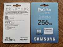 Карта пам'яті Samsung Evo Plus microSDXC 256GB UHS-I U3 V30 A2+адаптер