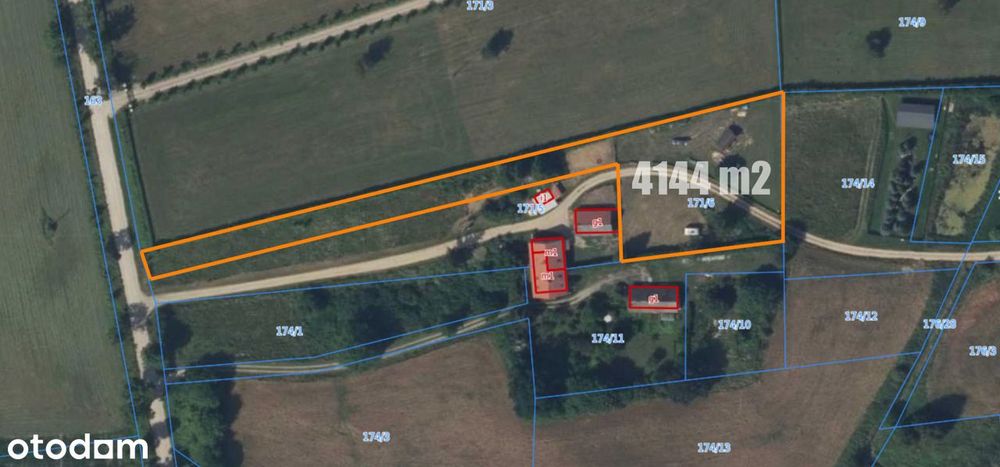 Działka budowlana blisko lasu i jeziora!