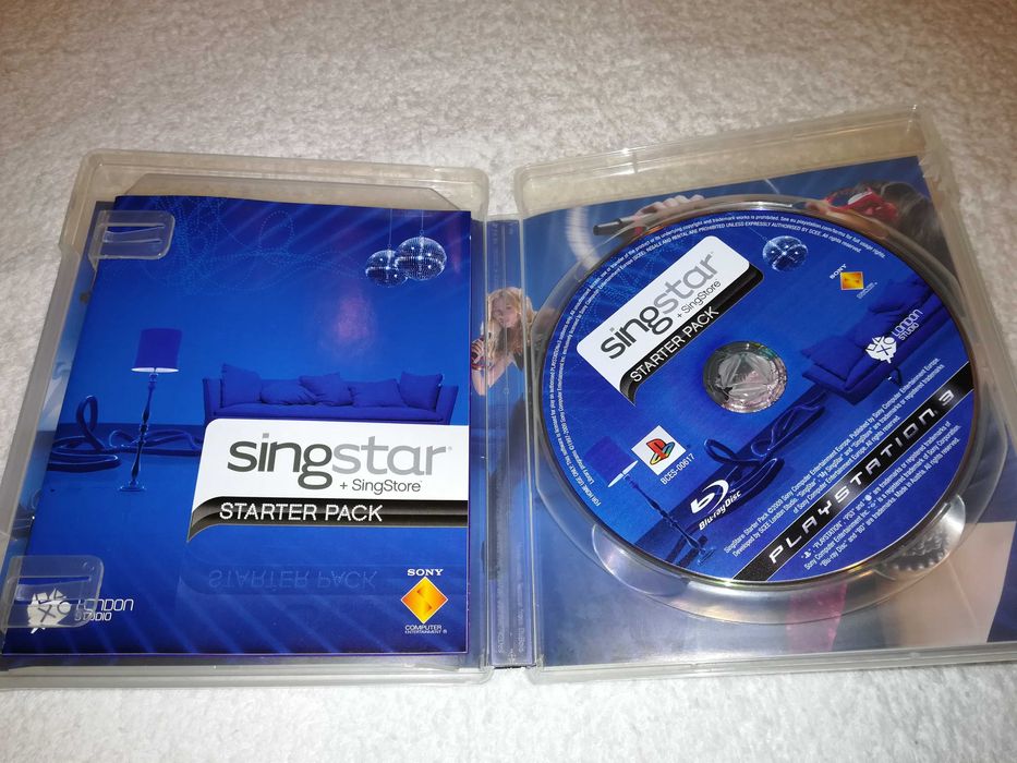 singstar, starter pack - jogo ps3 (jogo playstation 3)