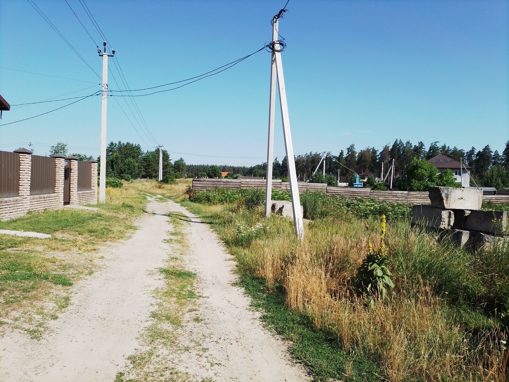 Земельна ділянка  неподалік лісу с.Геронимівка