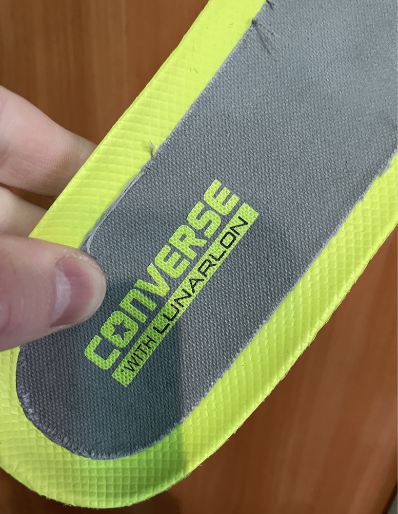 Кеды Converse Lunarlon Counter Climate Waterproof, размер 42, кожа