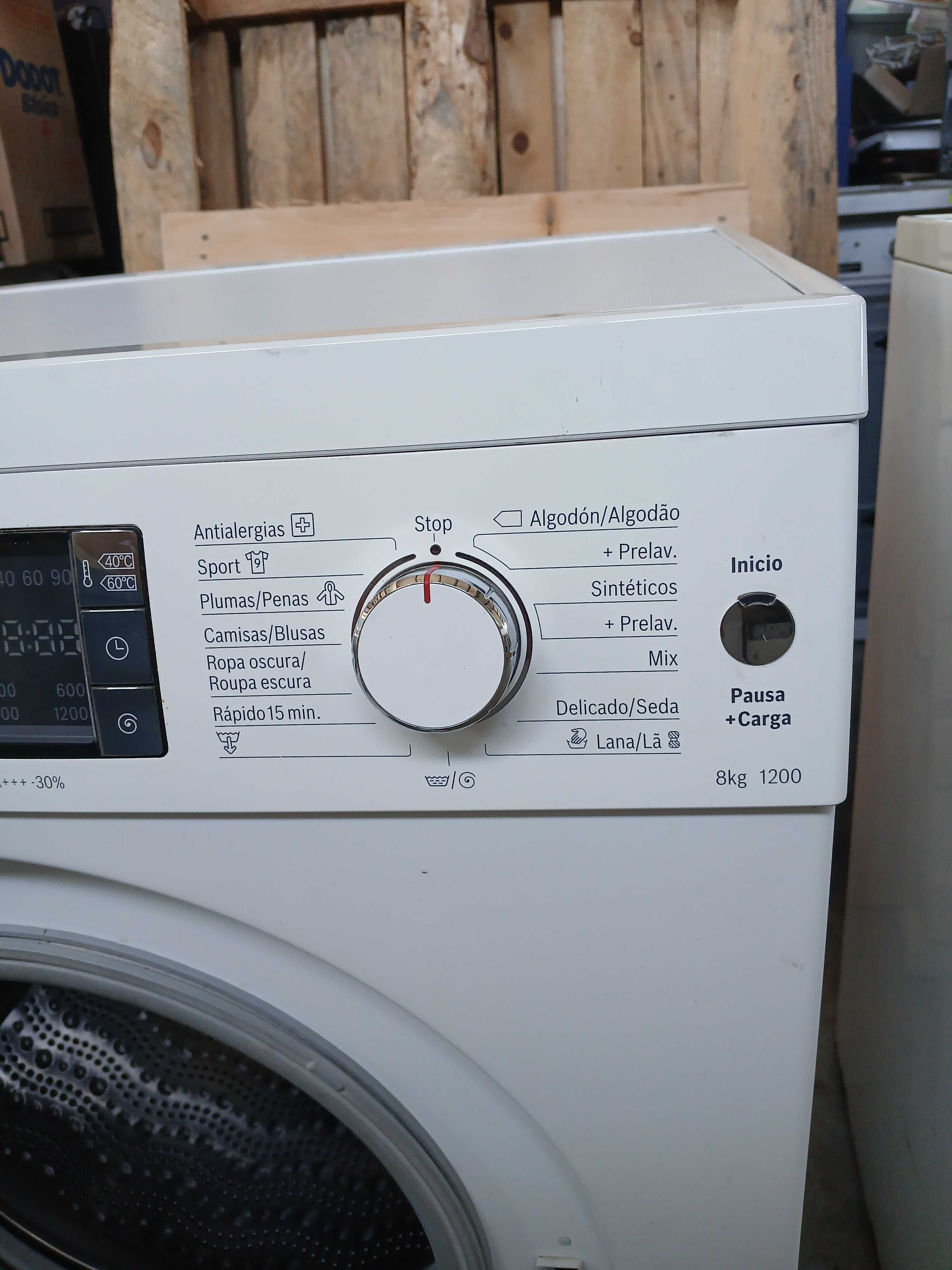 Maquina lavar roupa Bosch 8k a funcionar bem