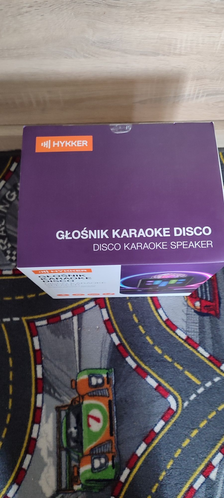 Głośnik karaoke disco 2 mikrofony
