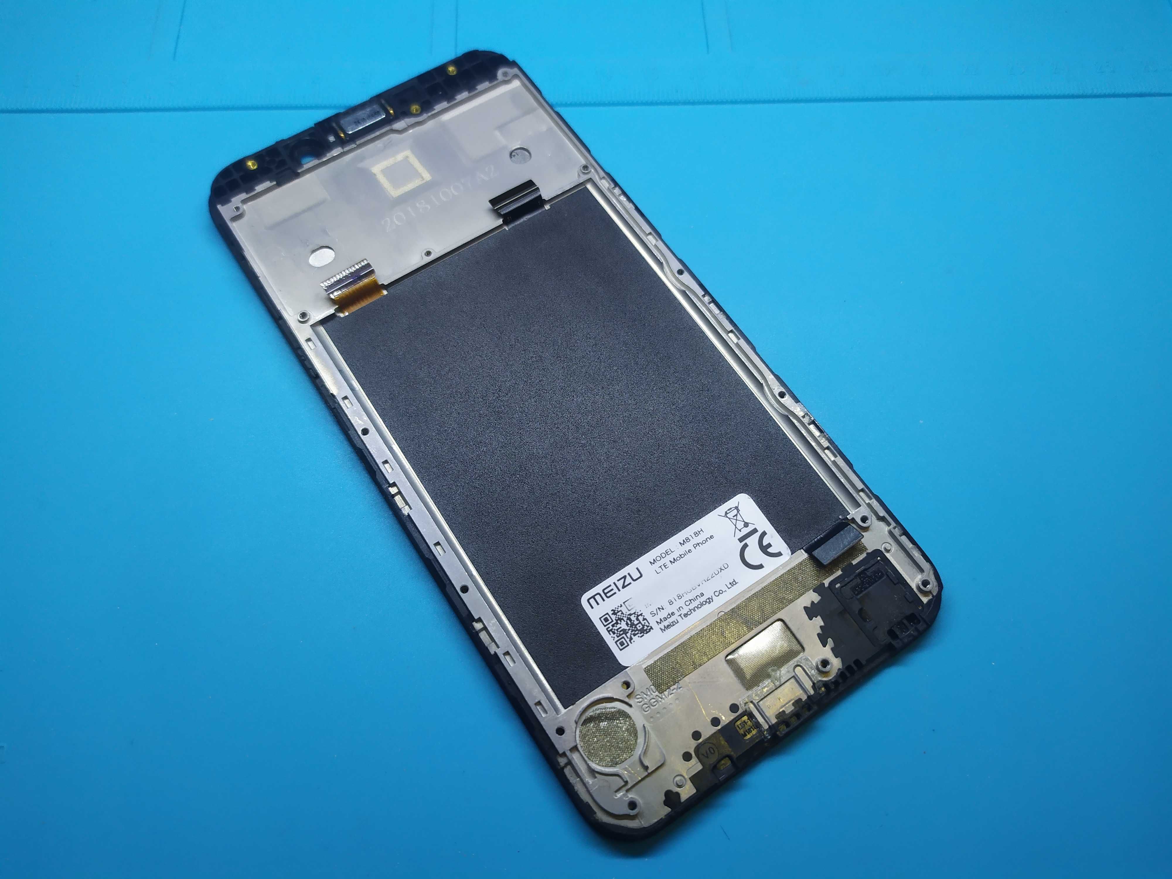 Дисплей экран Meizu C9 M818H в рамке Оригинал Б/У