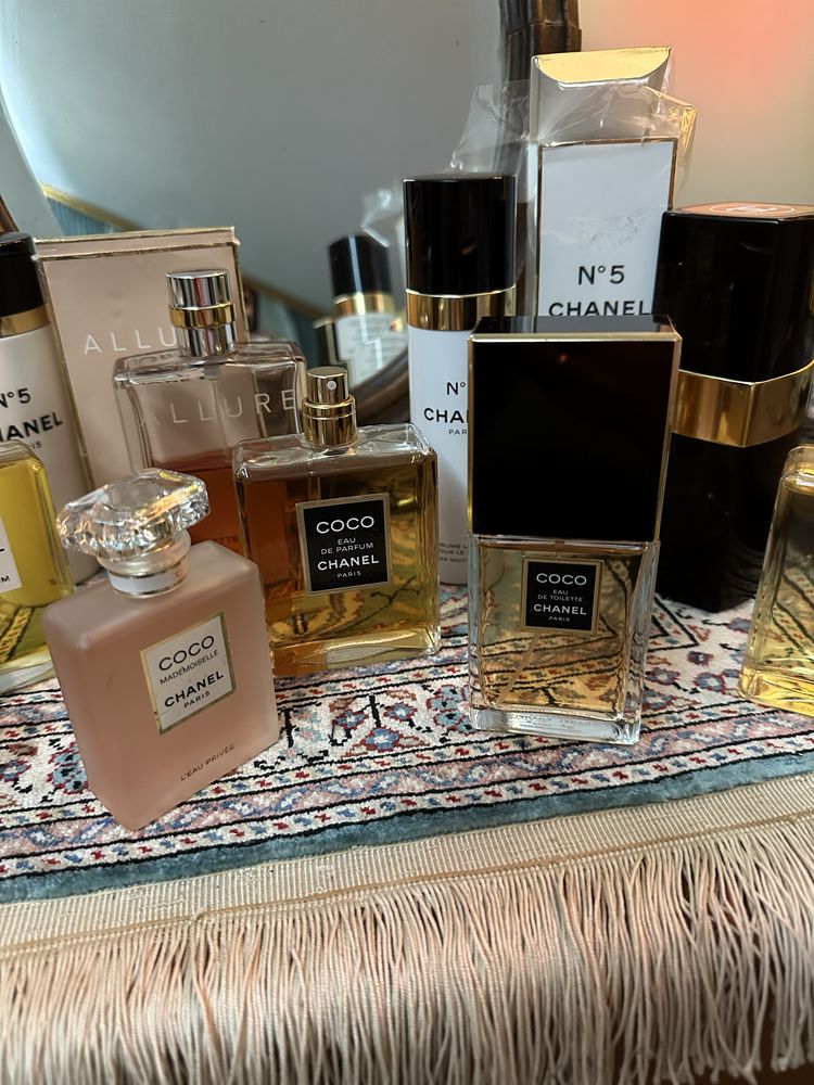 Chanel N19 eau de parfum coco noir mademoiselle