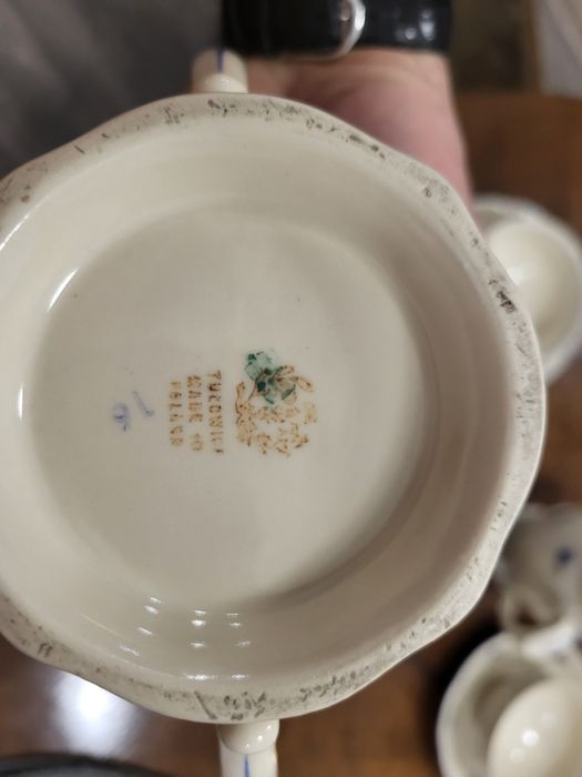 Zestaw kawowy z porcelany Tułowice.