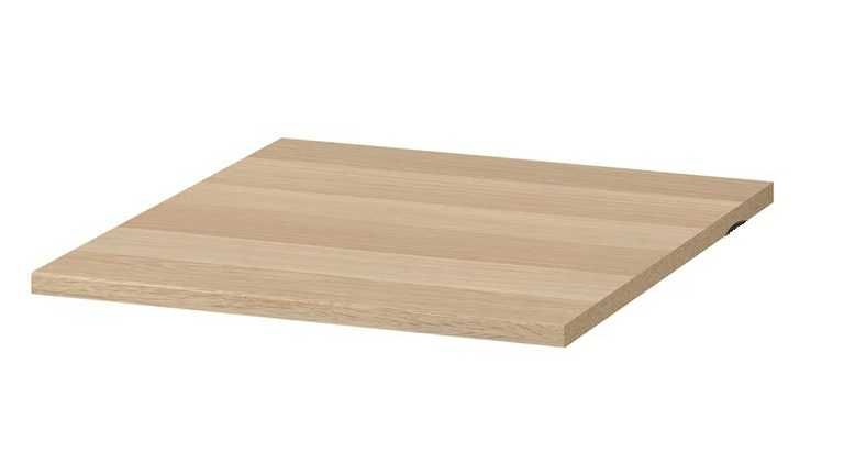 3 półki IKEA PAX komplement 50 cm - kolor jasne drewno - stan idealny