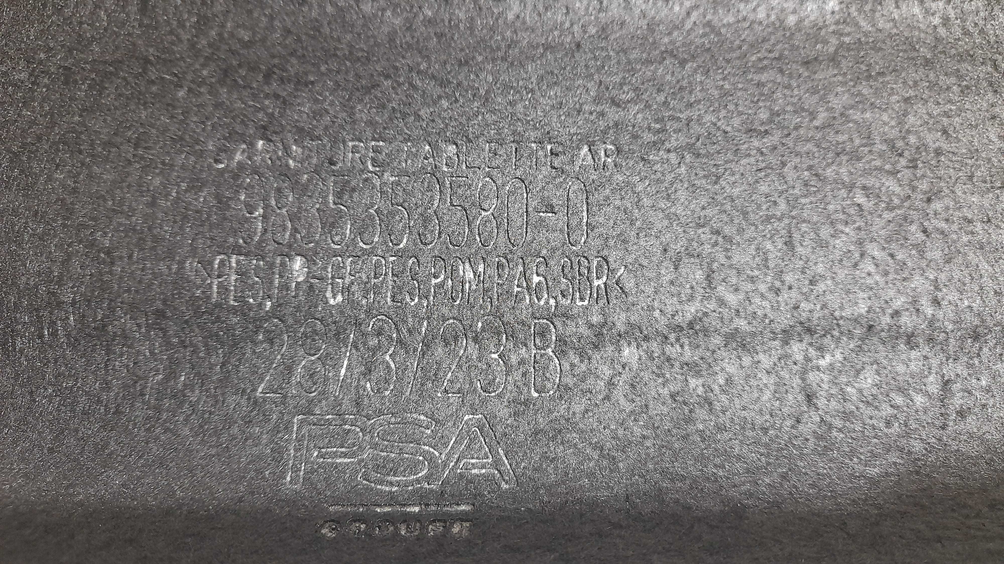 Tylna półka bagażnika Peugeot 308 III T10 2023