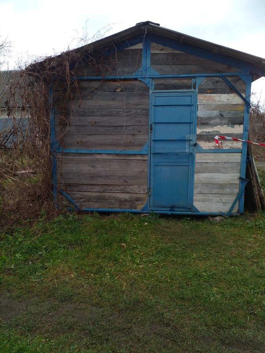 Контейнер, каркас металевий, стіни дерев'яні