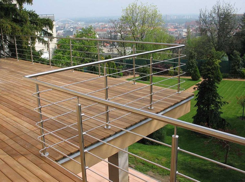 Balustrady balustrada ze stali nierdzewnej inox barierki barierka