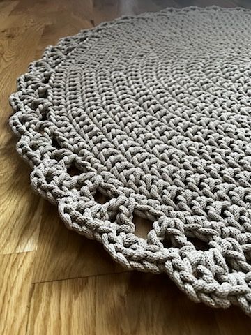 Dywan ze sznurka bawełnianego