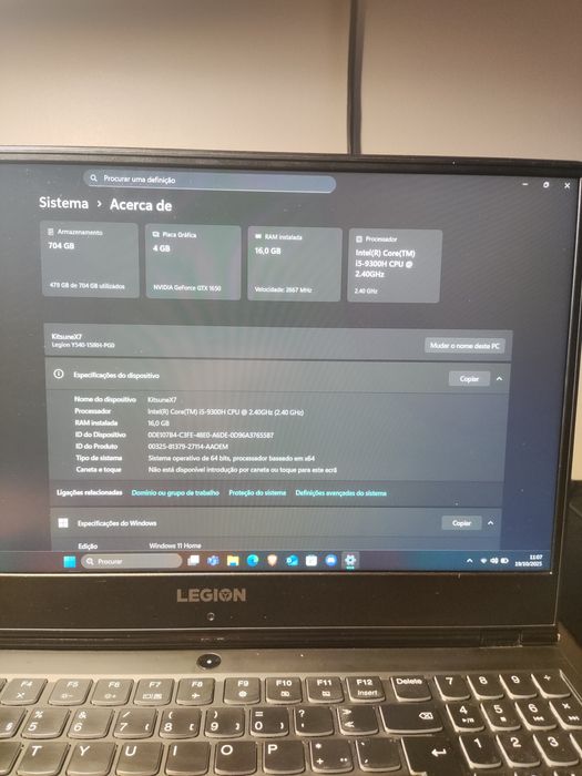 OPORTUNIDADE - PC Lenovo Y540 com upgrades