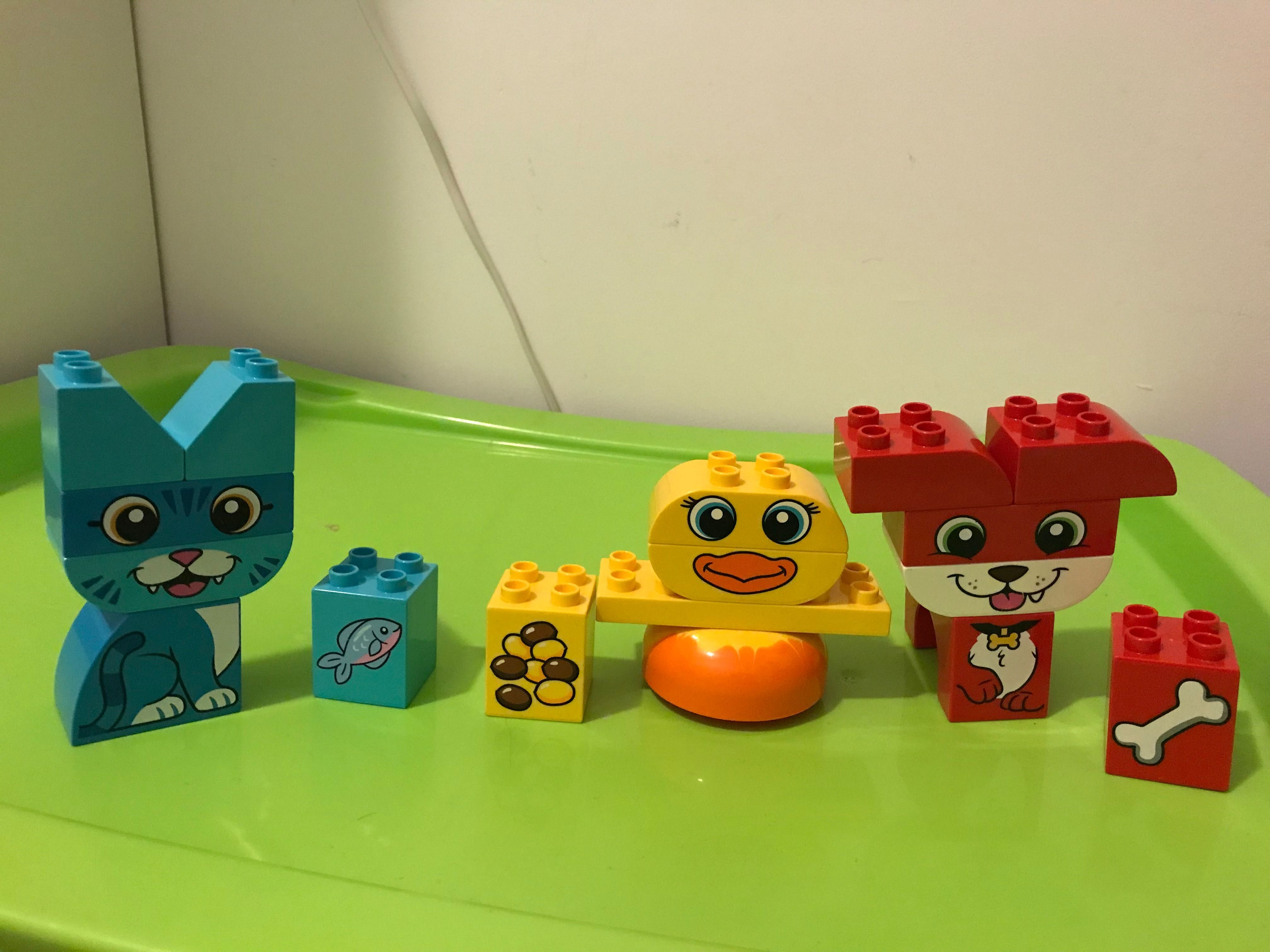 Lego Duplo 10858 kot pies kaczka