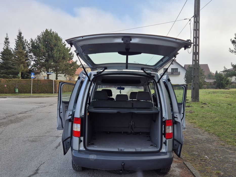 VW CADDY 1.6B MPI OPŁACONY Z Niemiec Klima Elektryka 5os Stan BDB!!