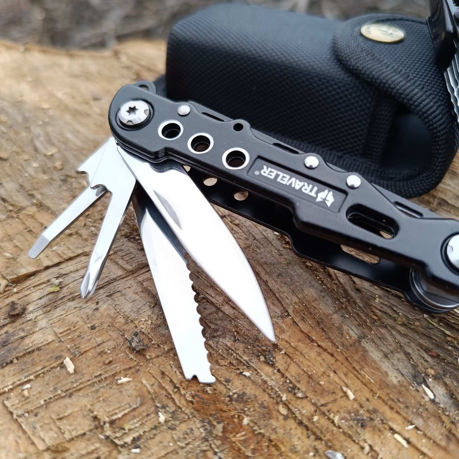 Мультитул Traveler 9 в 1 многофункційний Multitool