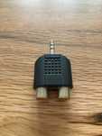 Przejściowka adapter audio stereo Jack 3,5mm - 2xRCA/Cinch