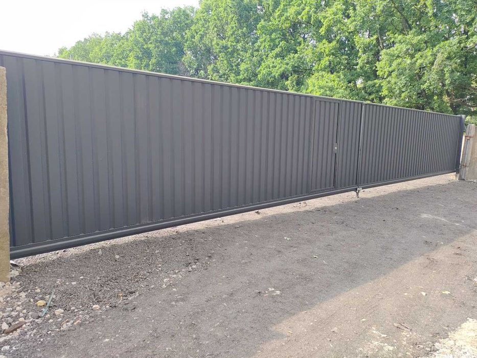 Автоматичні ворота виготовлення монтаж, автоматика