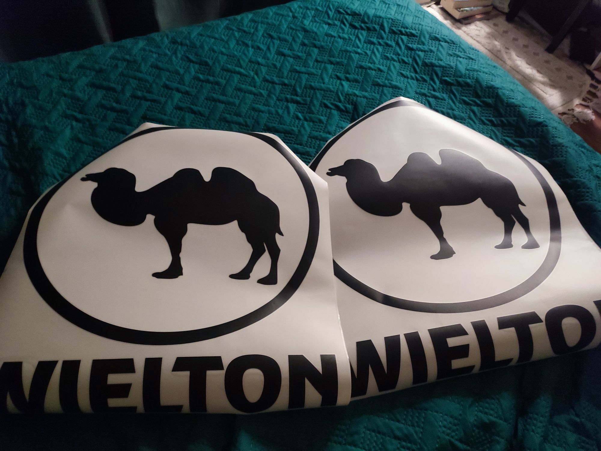2 naklejki WIELTON 50x56
