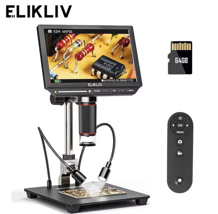 Microscópio Digital 4K chip SONY 2000x