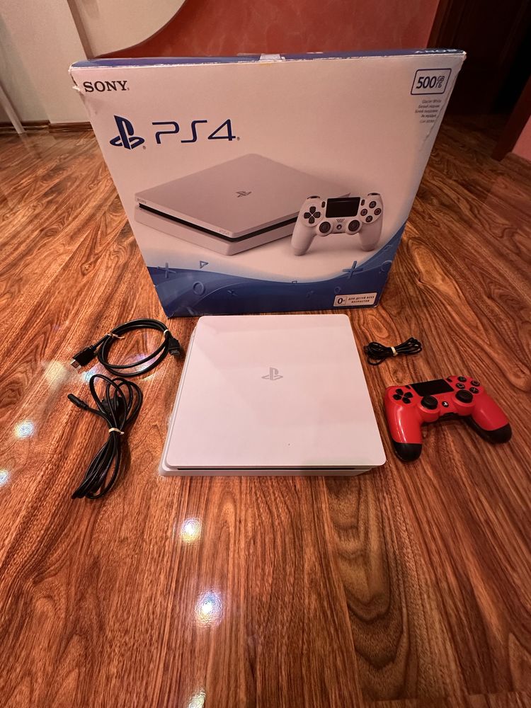 !!Срочно!!PlayStation 4 slim 500GB White