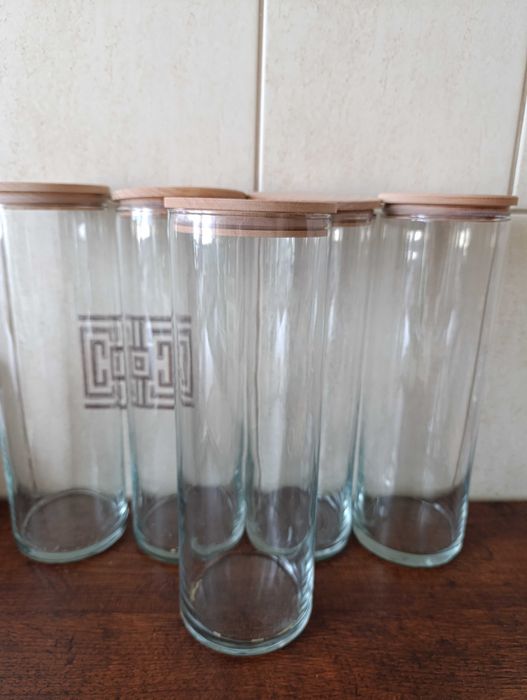 Komplet Słoi wysokich do przechowywania