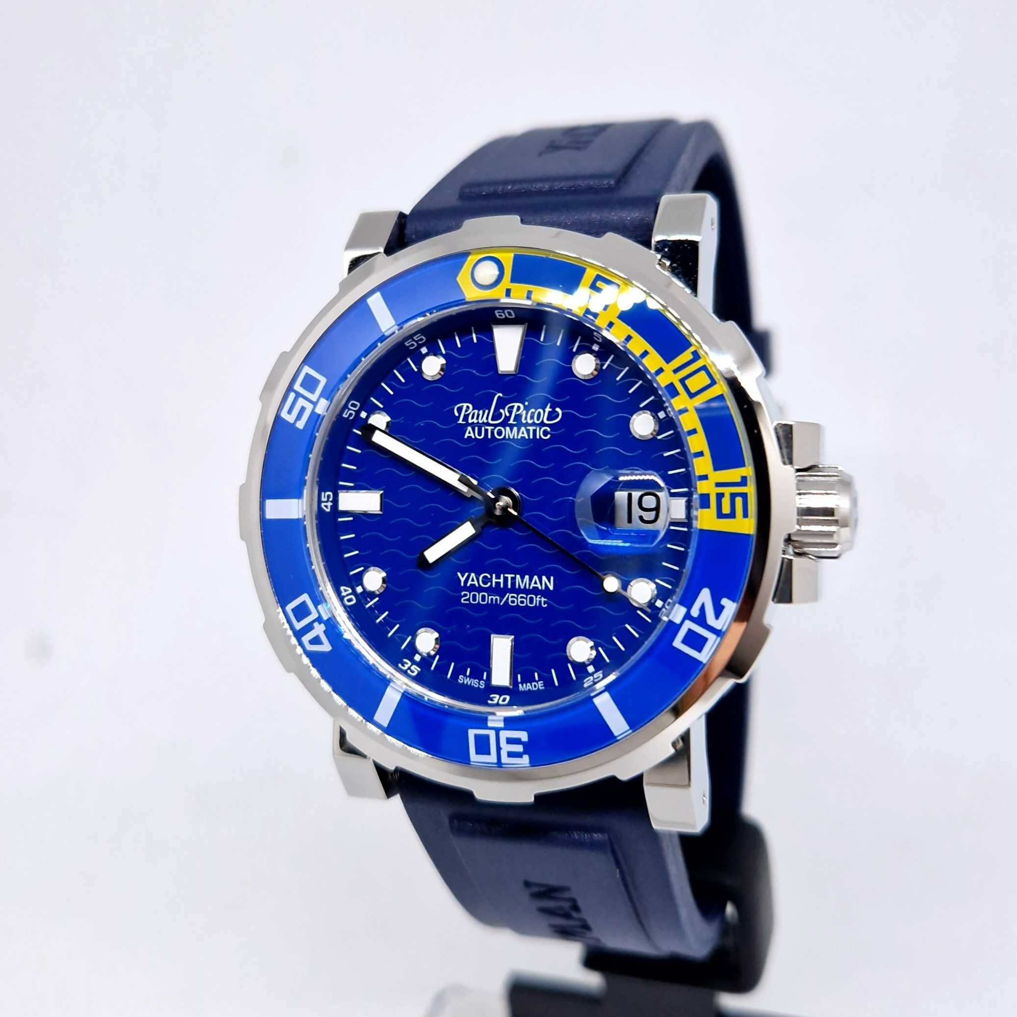 Paul Picot Yachtman III Date P1151.SGB.2614CM010