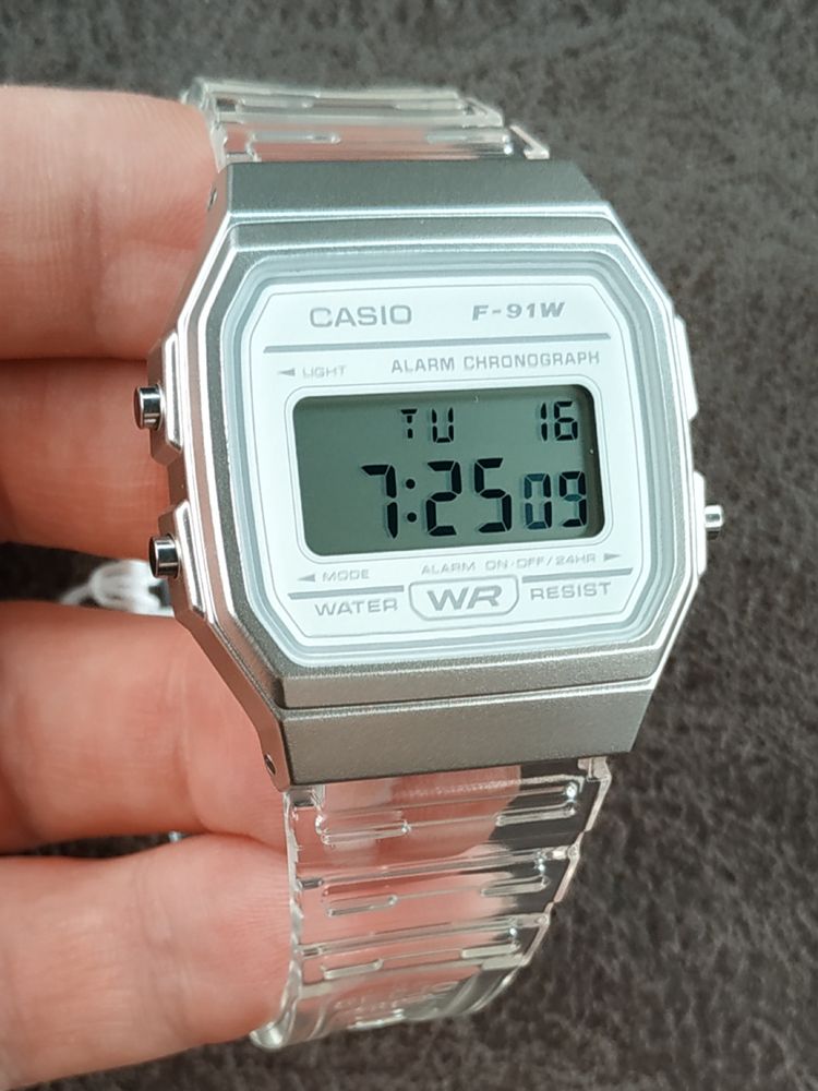 Годинник Casio F-91WS-7 Оригінал Гарантія Коробочка Часы Касио