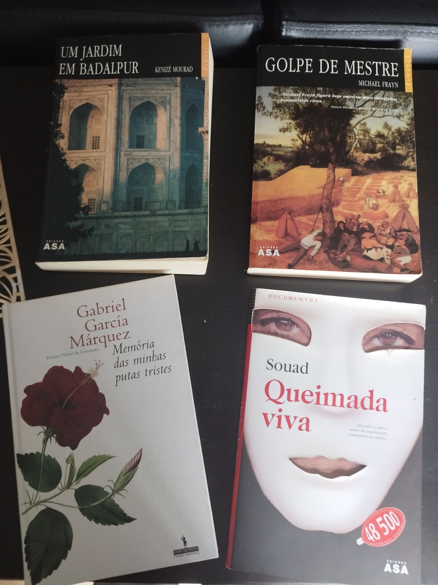 Livros por 2 euros, os 4 por 6 euros