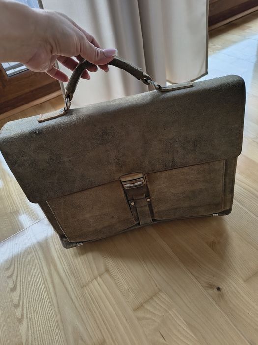 Teczka aktówka skórzana męska