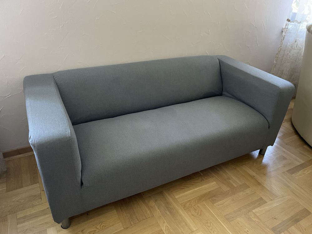 KLIPPAN SOFA 2 os ikea szara