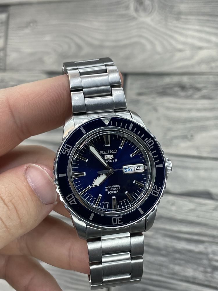 Seiko 5 sports SNZH53K1 Automatic Blue Dial