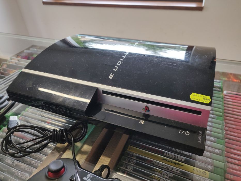 Konsola PS3 FAT 40gb, pad, kabel (15). Czytaj opis