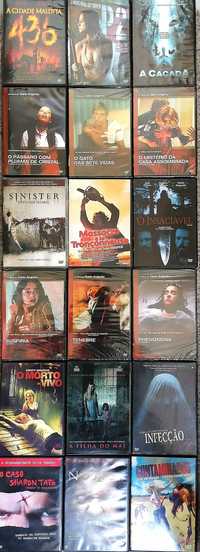 LOTE 430 DVD"s TERROR ORIGINAIS (LOTE 5)