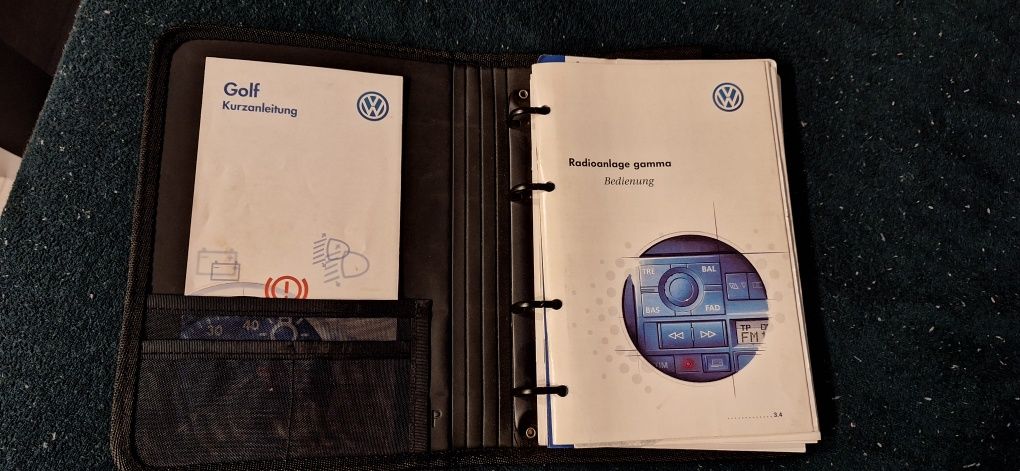 VW volkswagen Golf 4 Książki serwisowe Instrukcje