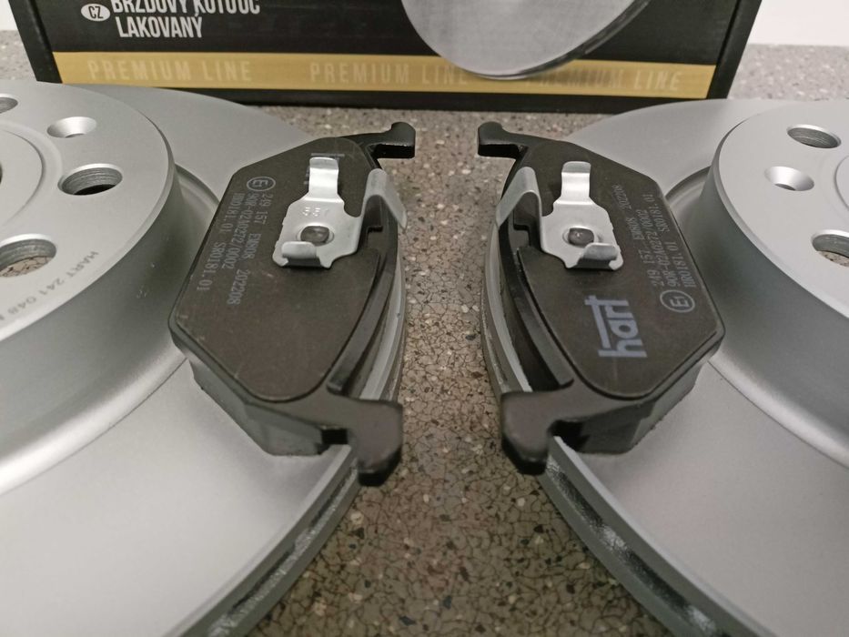 VW Golf 5,Octavia 2,Leon 05- Tarcze ham. przód 280mm+klocki kpl.>