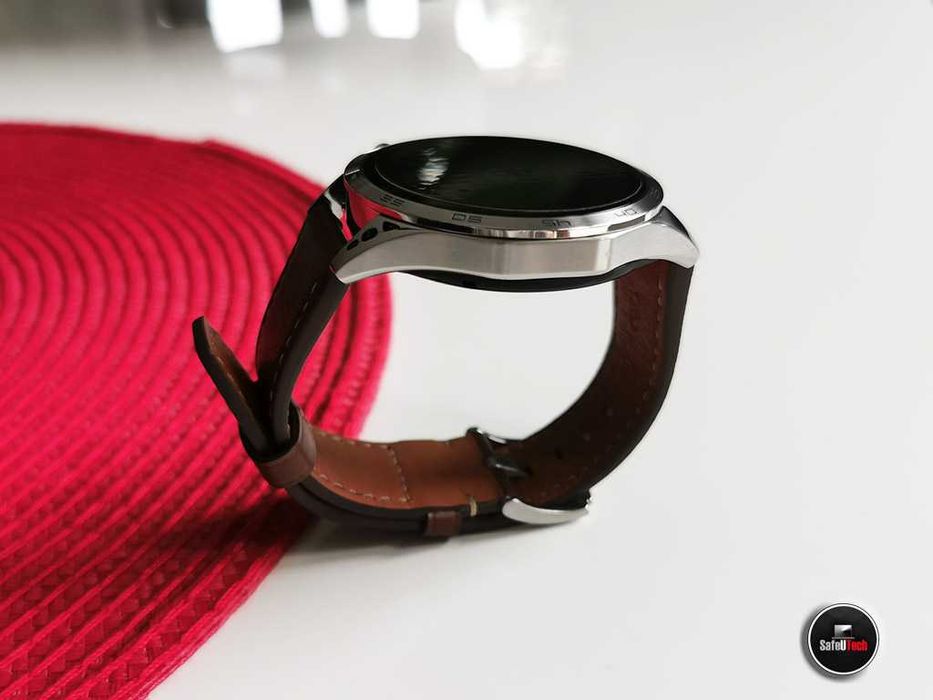 JAK NOWY Huawei Watch GT4 Classic 46mm srebrny skóra KPL GW. 08.2027