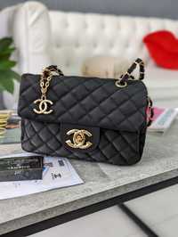 Сумка Chanel, жіноча сумка Chanel, чорна жіноча сумка, сумка шанель