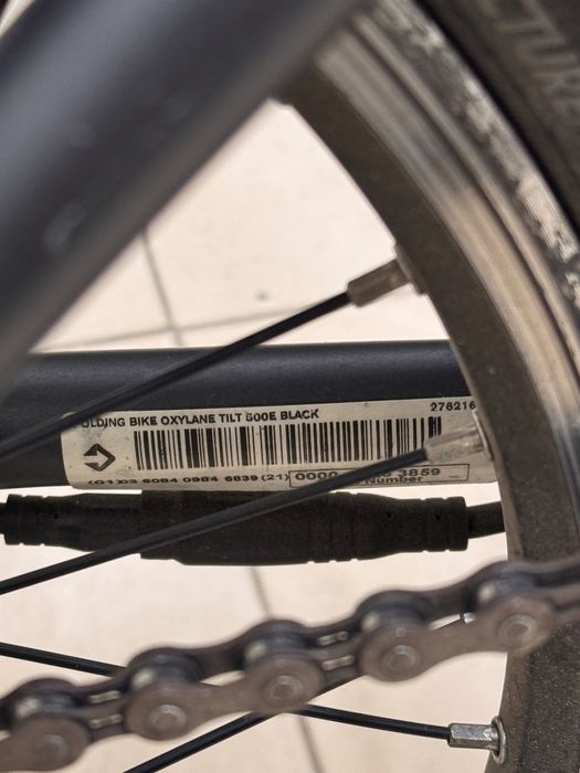Rower elektryczny składany Btwin Tilt 500 E