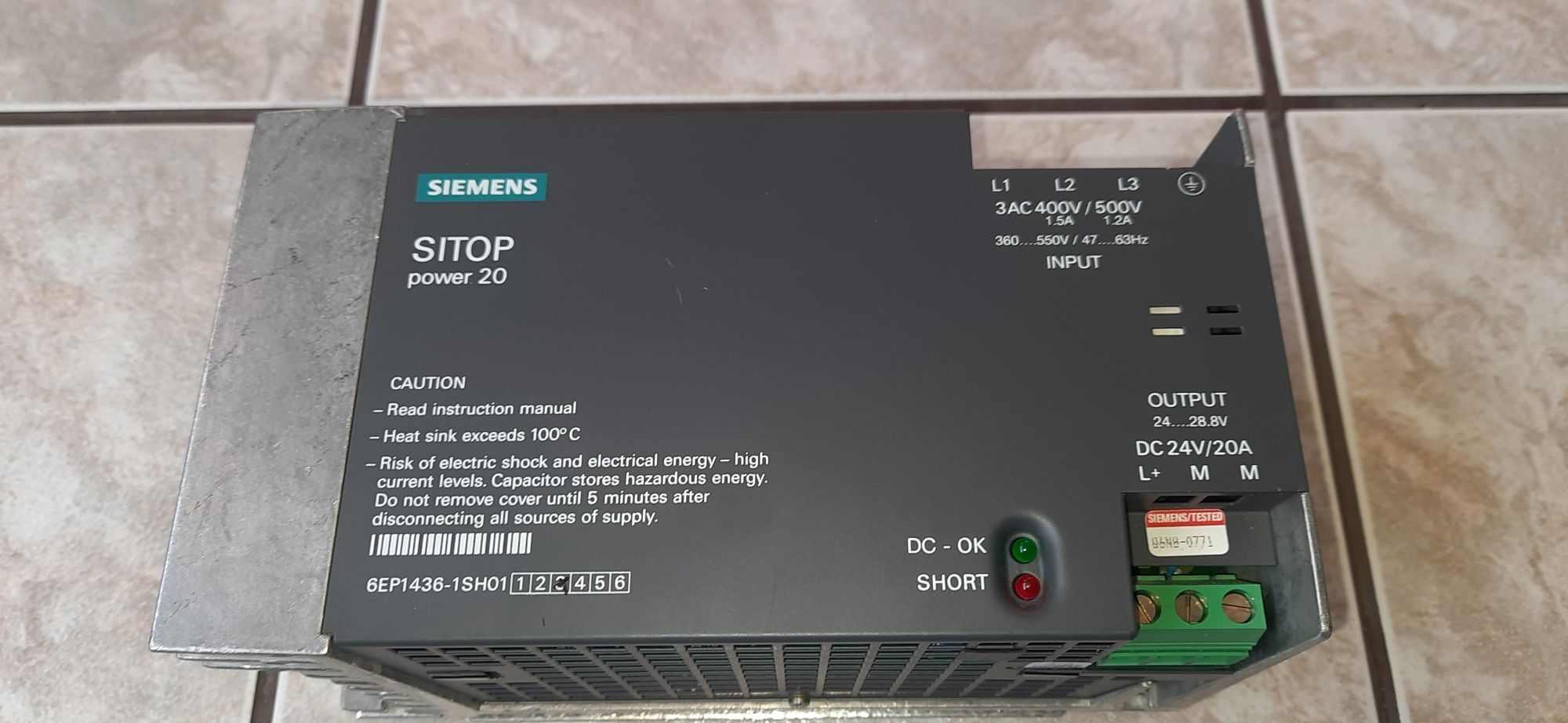 Siemens SITOP POWER 20