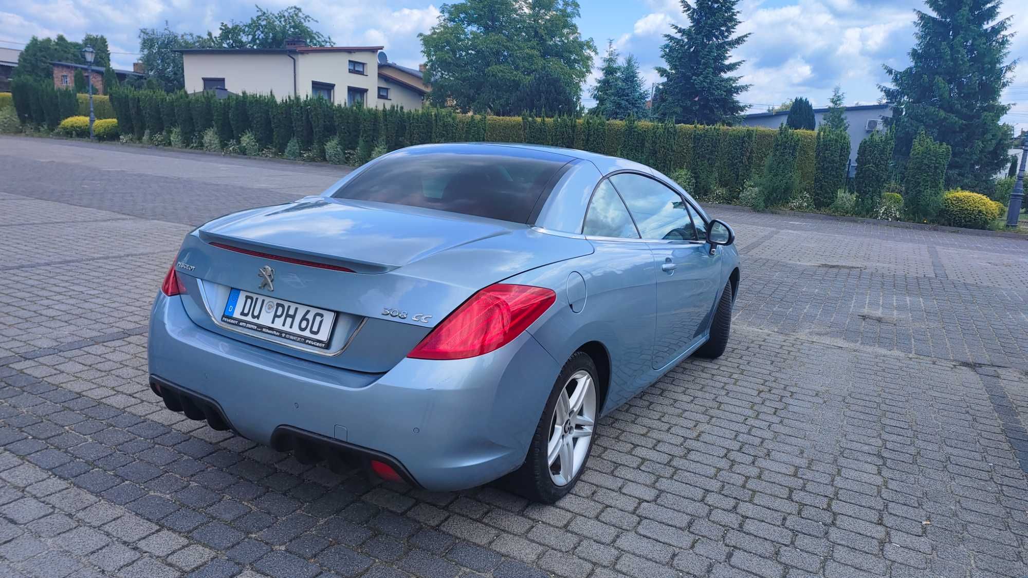 Peugeot 308CC 2.0HDI 163KM 1 wł, stan bdb