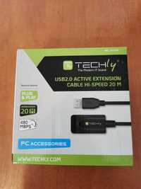przedłużacz USB Techly 20mb