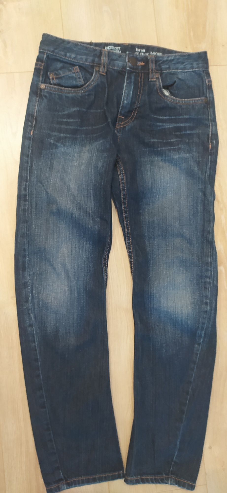 Spodnie jeans dżinsy granatowe Detroit 146