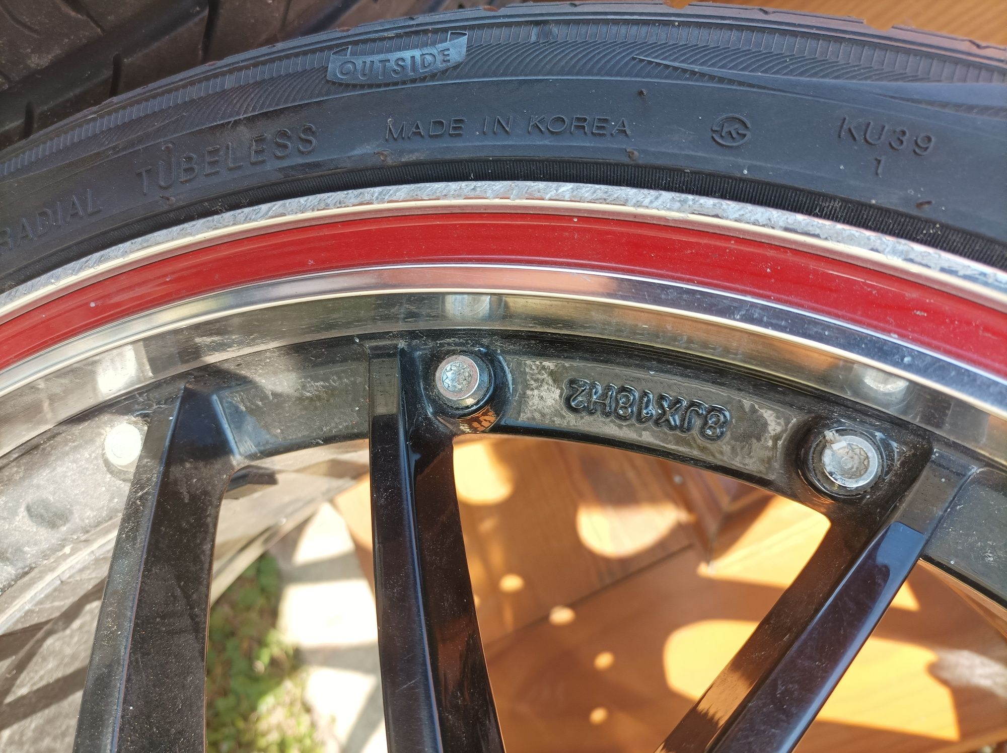 Felgi aluminiowe platin wheels 8jx18h2 2szt