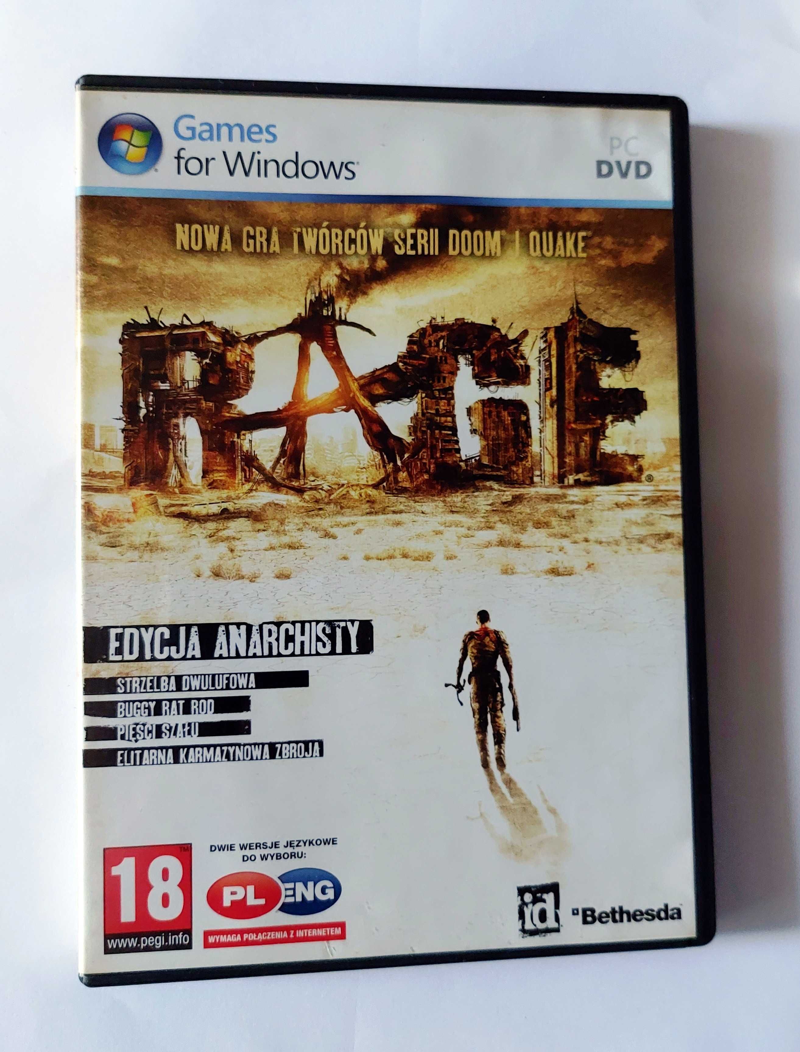 RAGE | nowa gra od twórców DOOM i Quake | gra po polsku na PC + klucz